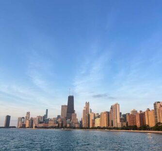 Chicago Skyline and Lake